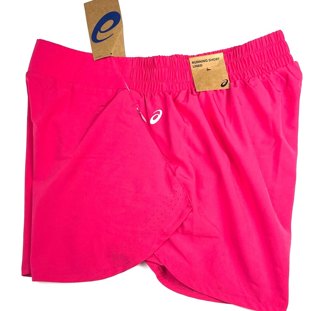 Asics Women's Pink Running Shorts Lightweight